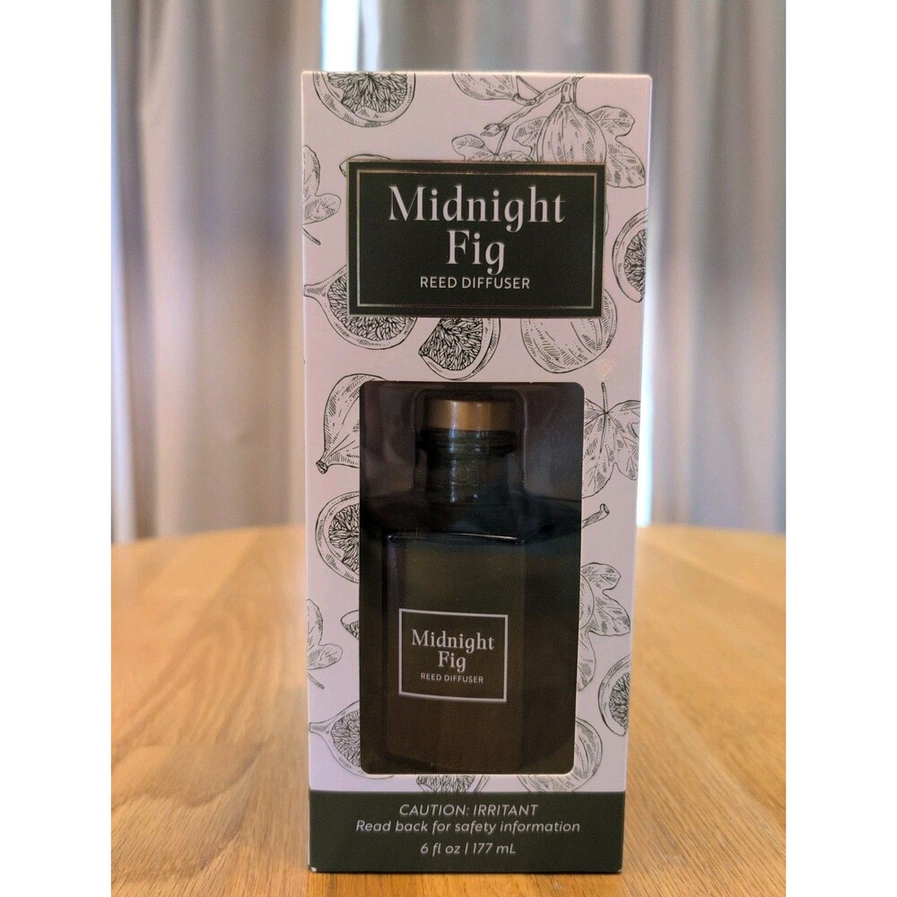 Bellevue Midnight Fig Reed Diffuser 6 oz - New In Box